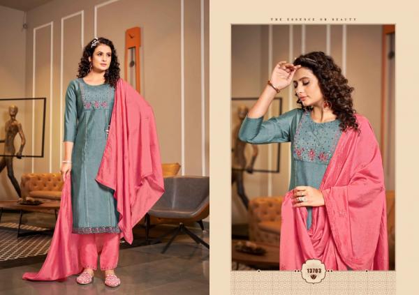 Kalaroop Zara Fancy Designer Kurti With Bottom Dupatta Collection